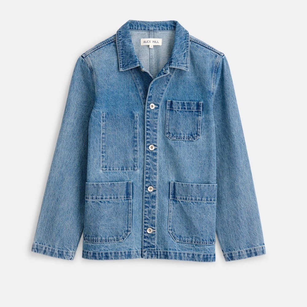 Alex Mill Britt Work Jacket in Denim